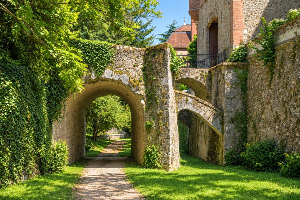 Arches Chateau de Montmort