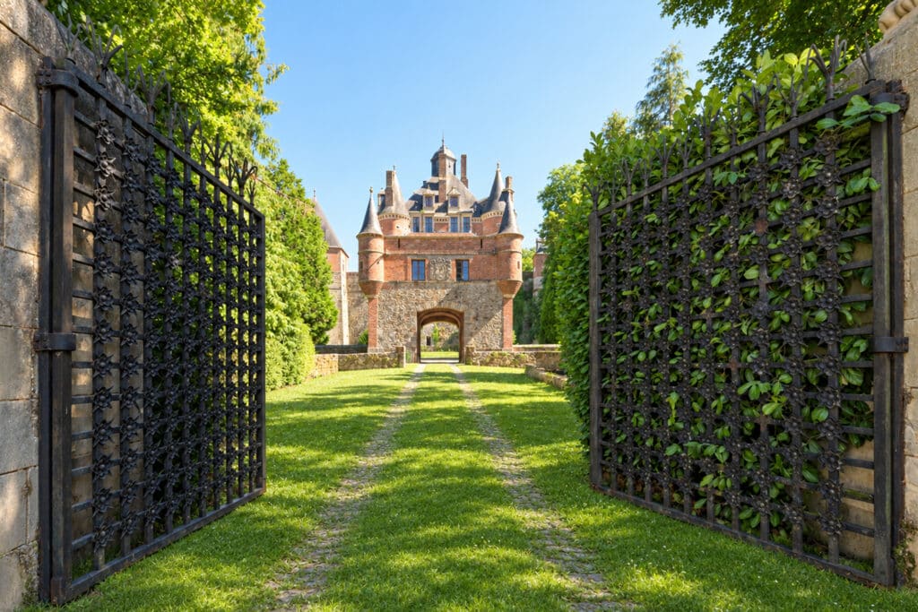 Portail Chateau de Montmort